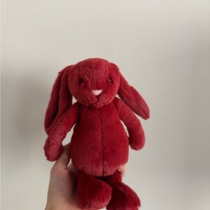 Jellycat Bashful Redcurrant Bunny Authentic NWT